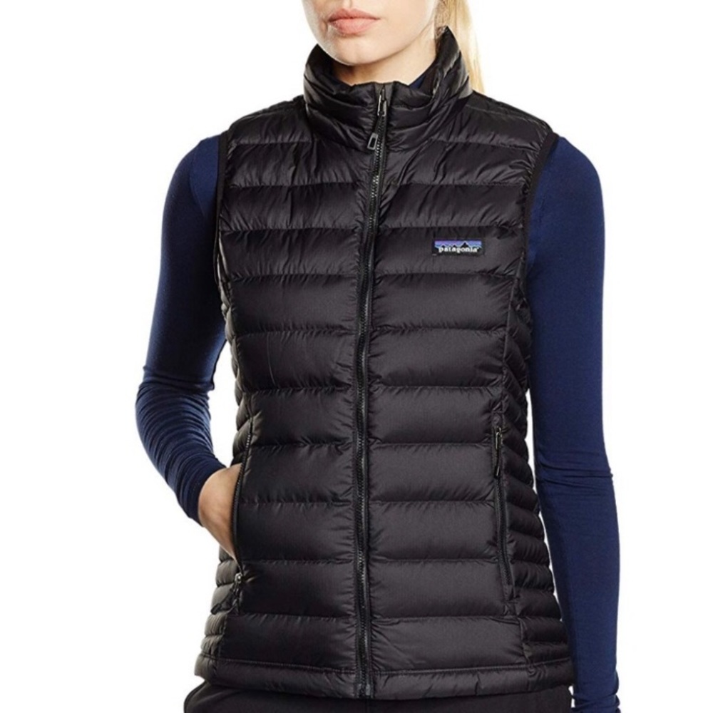 Patagonia Women's Puffer Down Vest Black